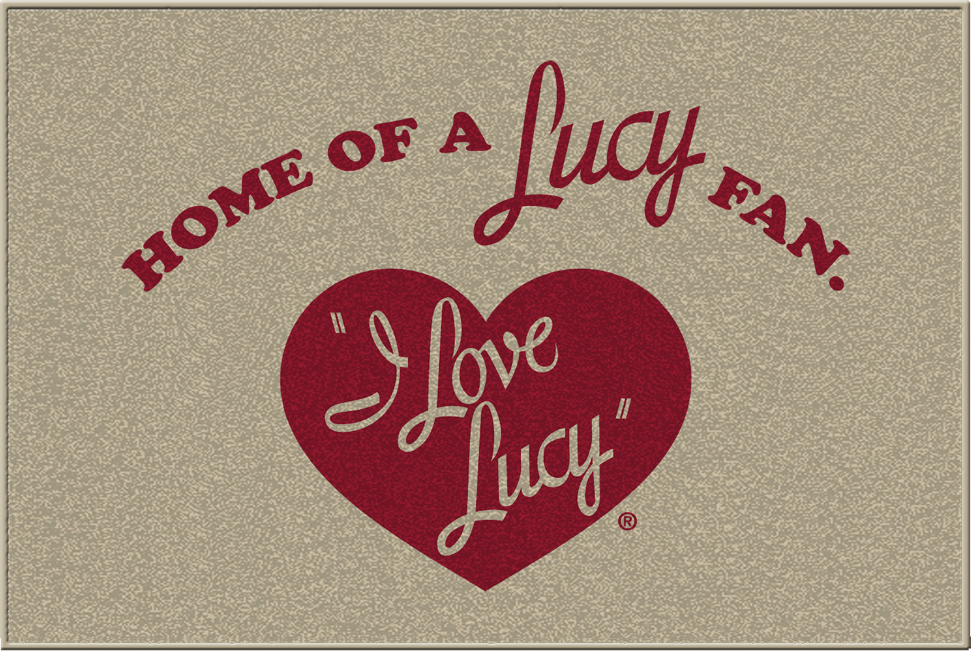 I Love Lucy Rugs | Lucystore.com